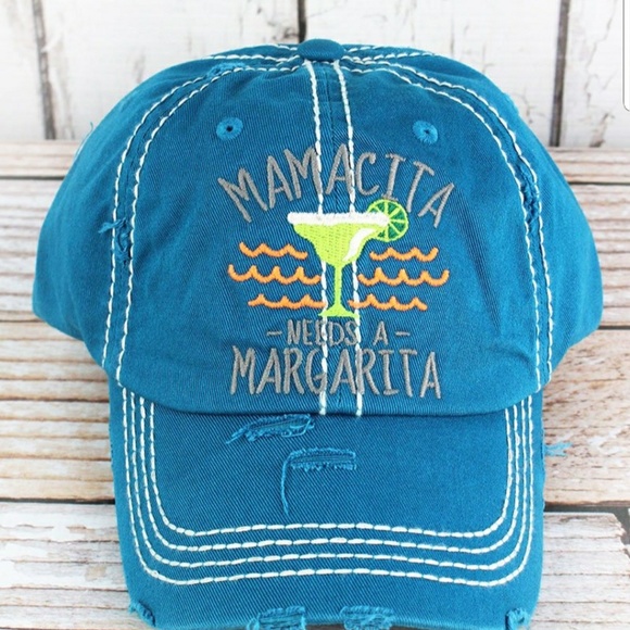 New distressed 100% cotton cap - Picture 1 of 4